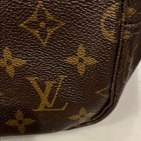 Louis Vuitton 2007 Neverfull GM Dark Brown Monogram Tote. PRE OWNED Made France - Picture 12 of 16